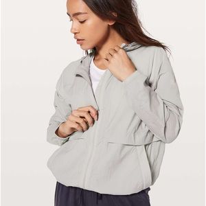 Lululemon Lululemon Hood Lite Jacket - NWT chrome